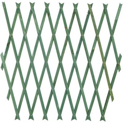 Grilles et Panneaux - Treillis Extensible en Bois 180x45 cm a m...