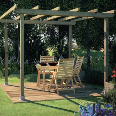 Bâche de protection pour pergola 3x3