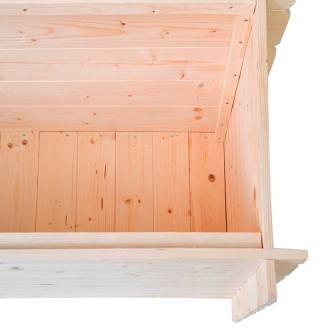 Coffre en bois pour extérieur Giove 130X60X54H cm