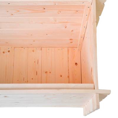 Coffre Coffre en bois pour extérieur Giove 130X60X54H CM