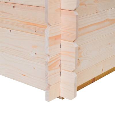 Coffre Coffre en bois pour extérieur Giove 130X60X54H CM