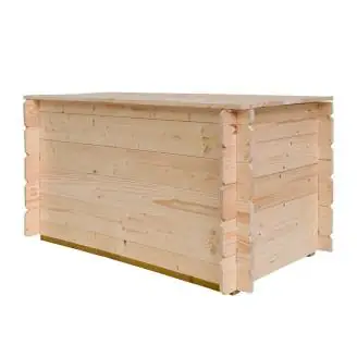 Coffre Coffre en bois pour extérieur Giove 130X60X54H CM