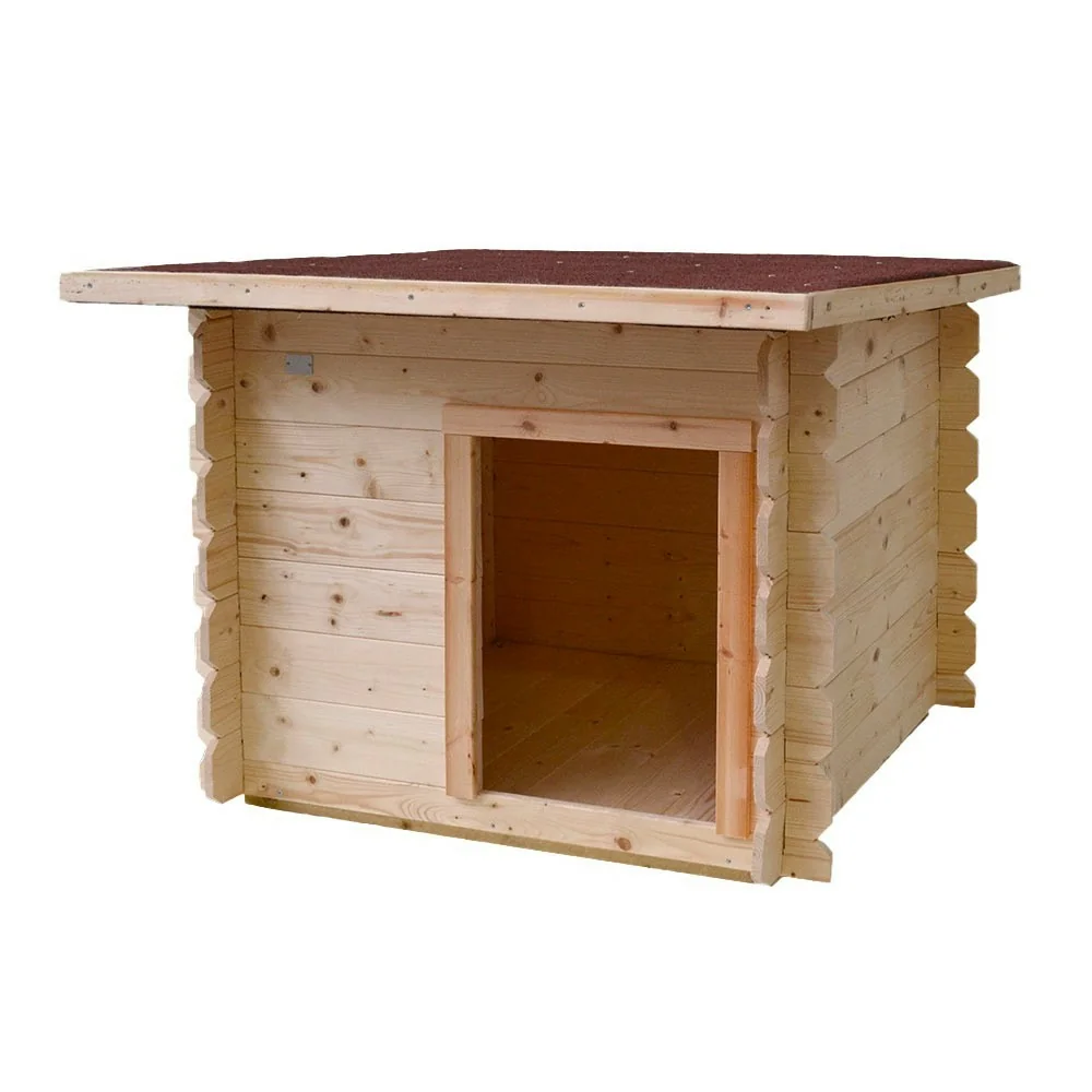 Niche pour chien d'extérieur en bois Lilly 98X77 CM