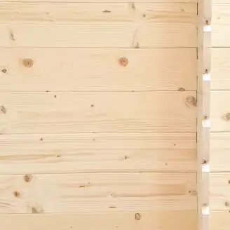 Abri en bois 1,5x1 m Lean-to Jack pour outils avec porte simple vitrée