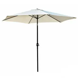 Parapluies - Parapluie inclinable en aluminium 3x3 Amalfi