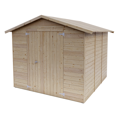 Maison de jardin en bois Lady 2,5x2,5 cm personnalisable épaisseur 19mm