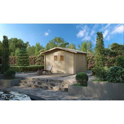 Maisons en bois - Maison de jardin en bois Carlotta 3x3 m avec ...