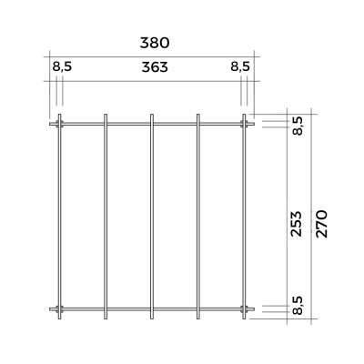 Pergola en bois 3x4 pour extérieur et jardin en bois de conifère imprégné en autoclave