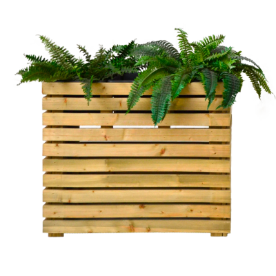 Jardinière Flora 83X31X H 70 Cm en bois traité à l'autoclave