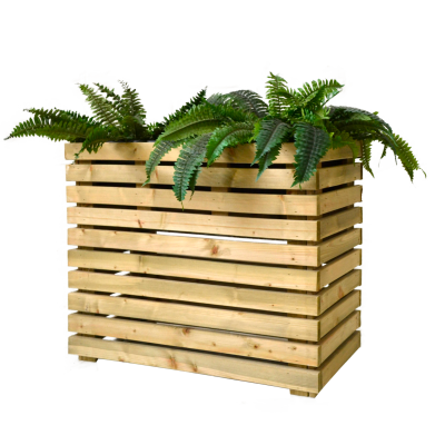 Jardinière Flora 83X31X H 70 Cm en bois traité à l'autoclave